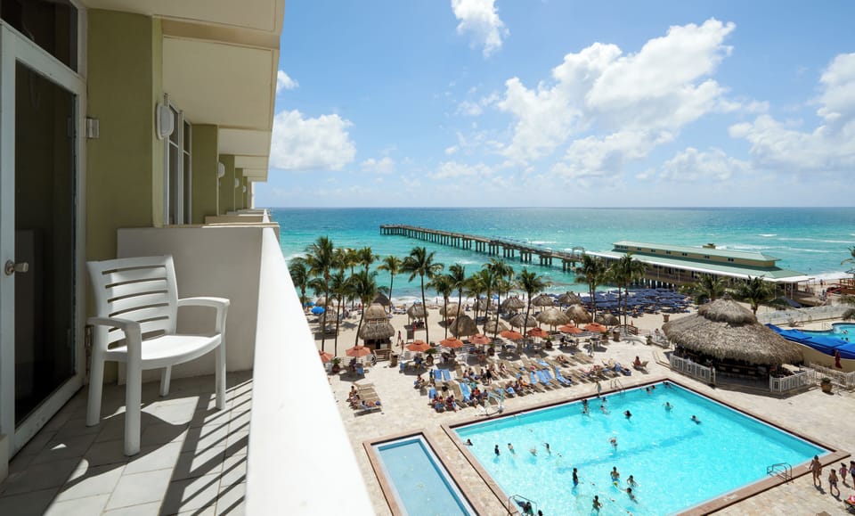 A view from your very own balcony, at any time of the day it's amazing and relaxing!