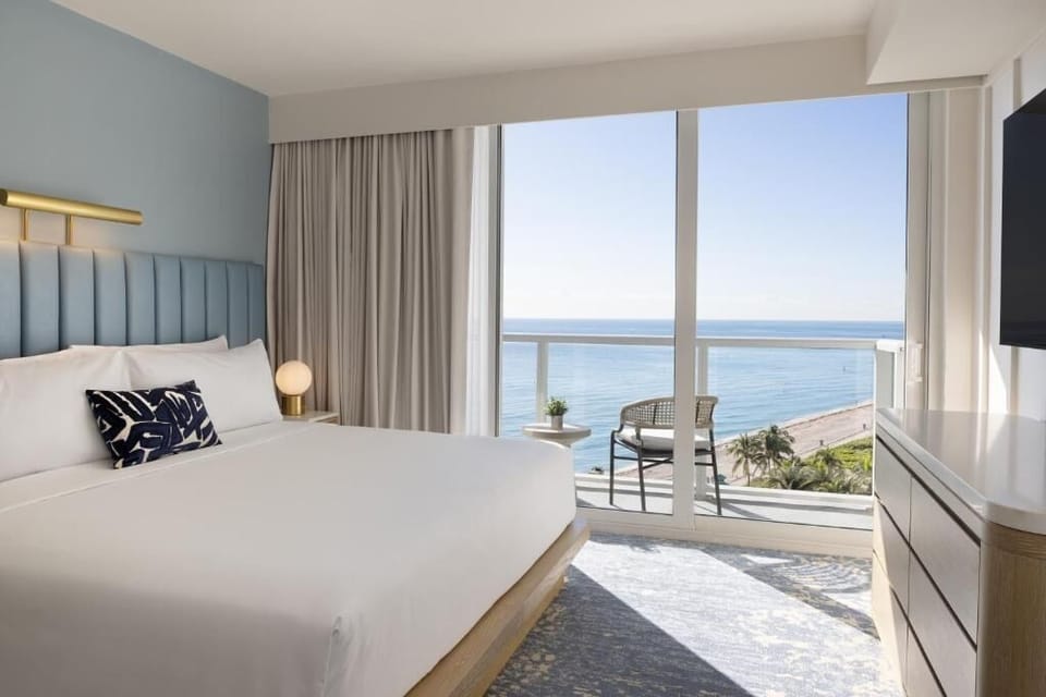 Bedroom. Interior and views may vary based on location and availability.