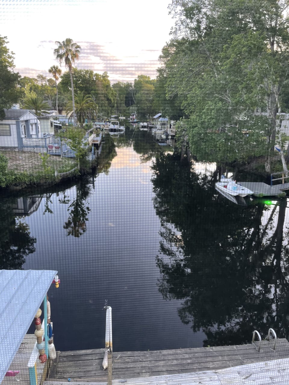 water view from upper screened in area