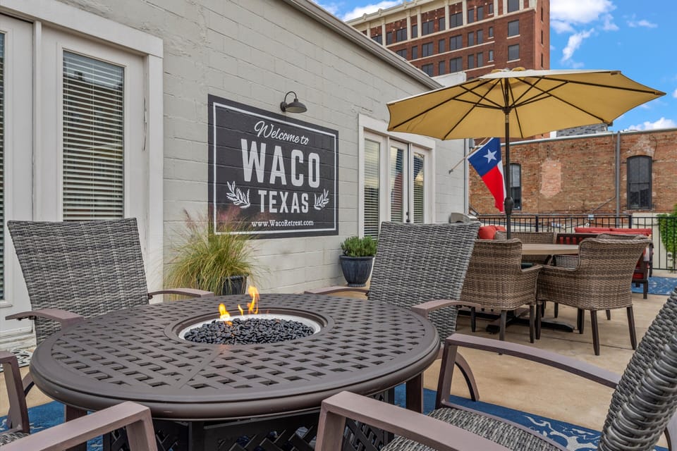 Unwind around our fire pit in the evenings.