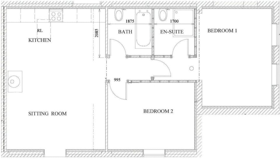 Floor plan | Holyoake Barns- The Cow Shed - Holyoake Barns, Little Alne, near Wootton Wawen