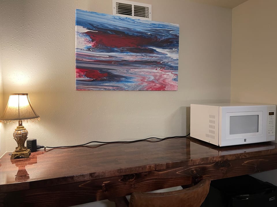 counter for eating or remote office work