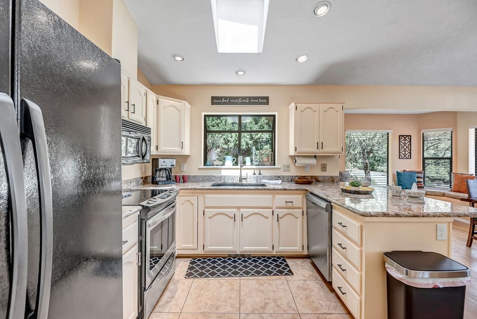 Fully Equipped Kitchen Area
