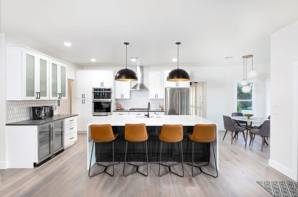 Fully updated kitchen.