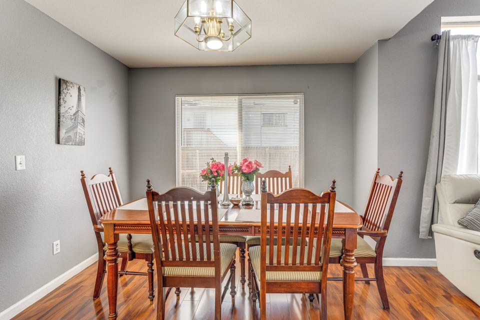 Dining Area | Dishware & Flatware | 1st Floor