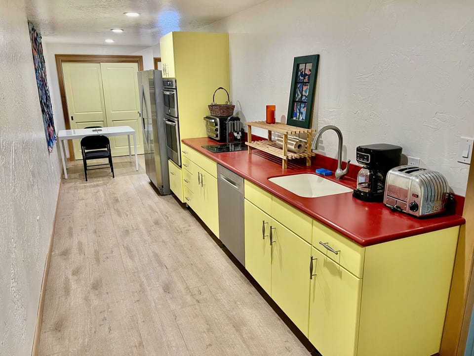Lower level  kitchen ( second kitchen)