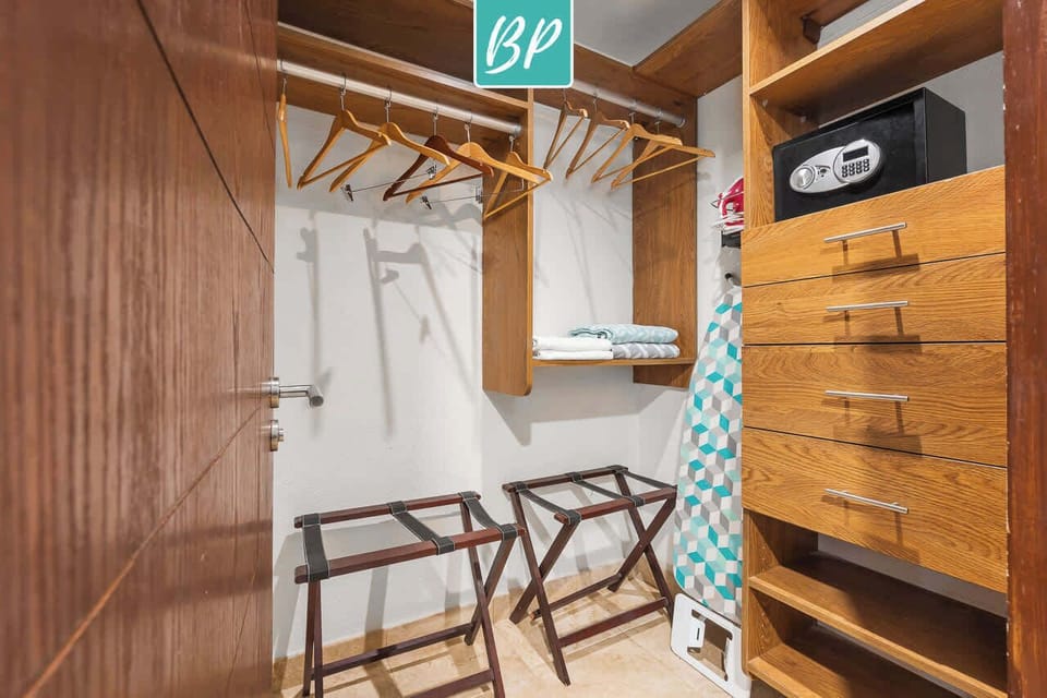 Main bathroom and closet