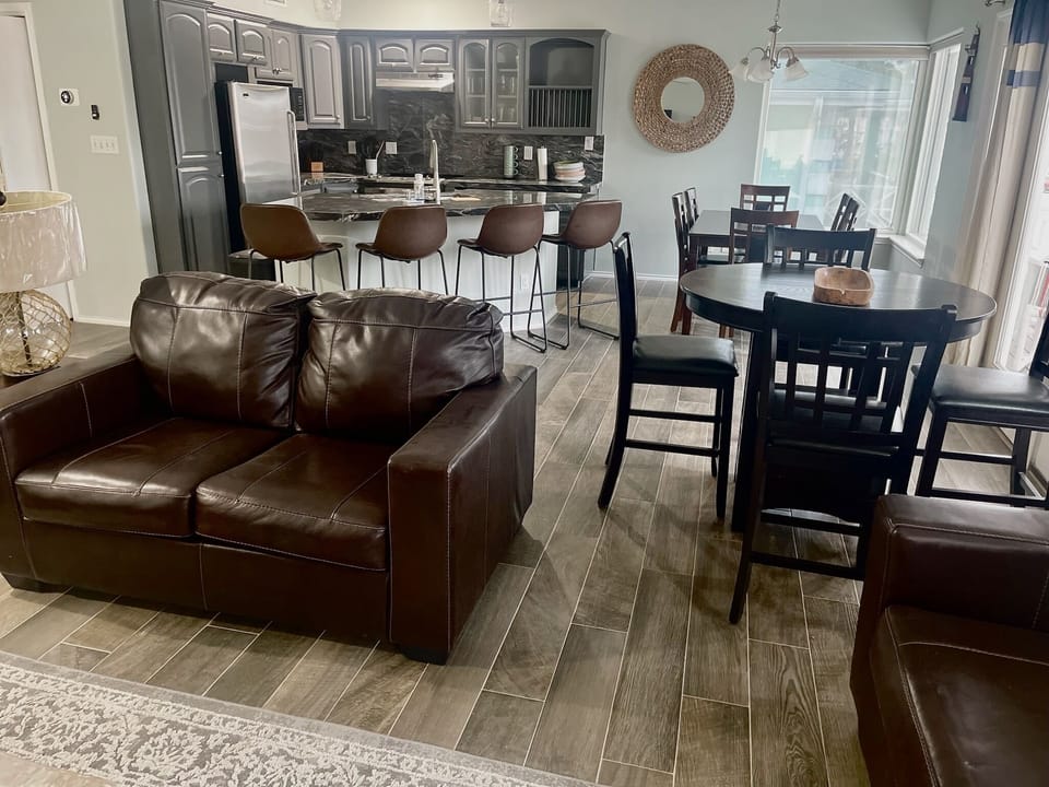 open dining room