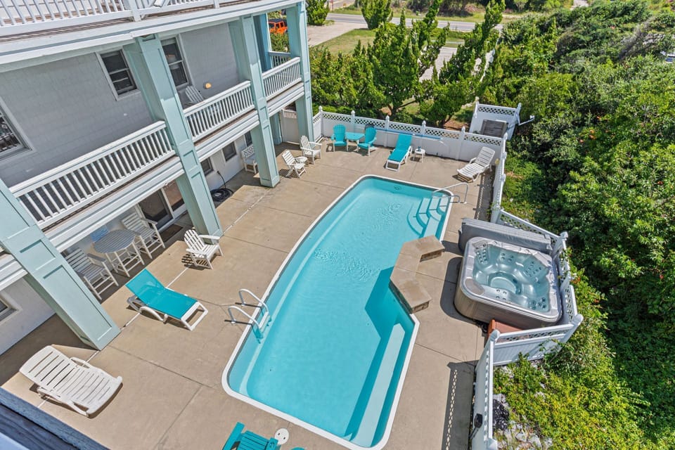 Take a dip in the Private Pool!