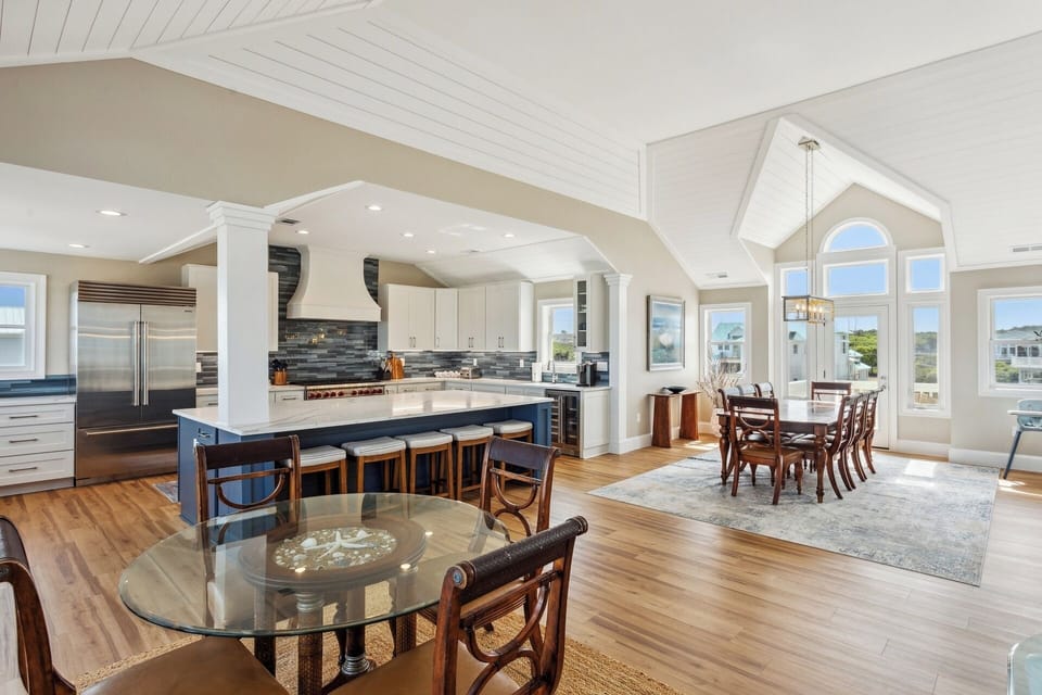 The spacious Dining Area ensures plenty of space to enjoy a meal as a family.