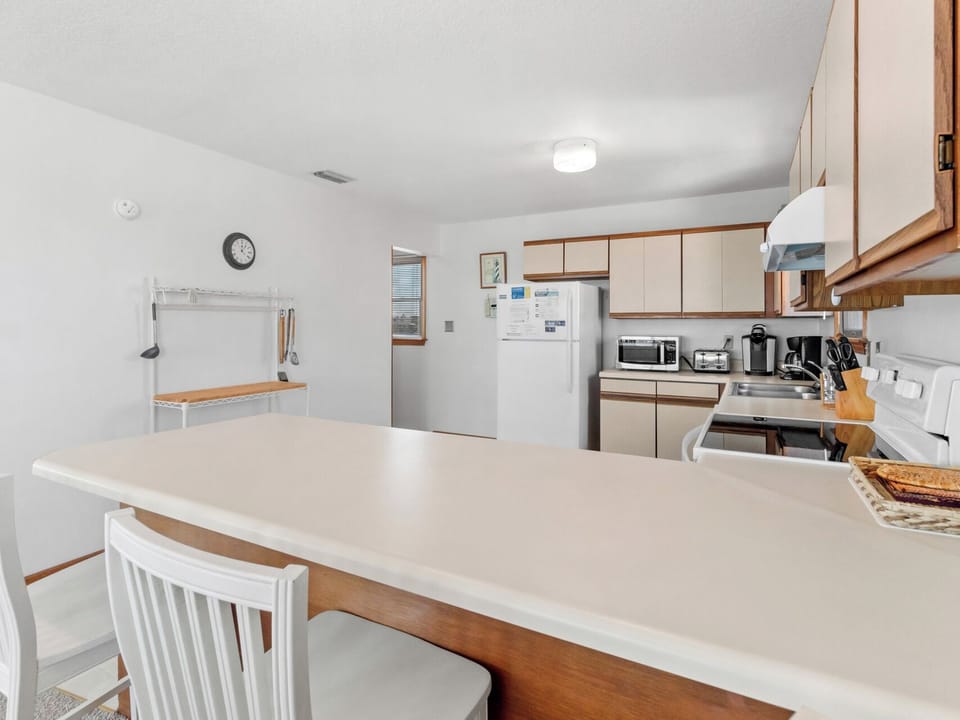 Whip up something delicious in the Top-Level Kitchen.
