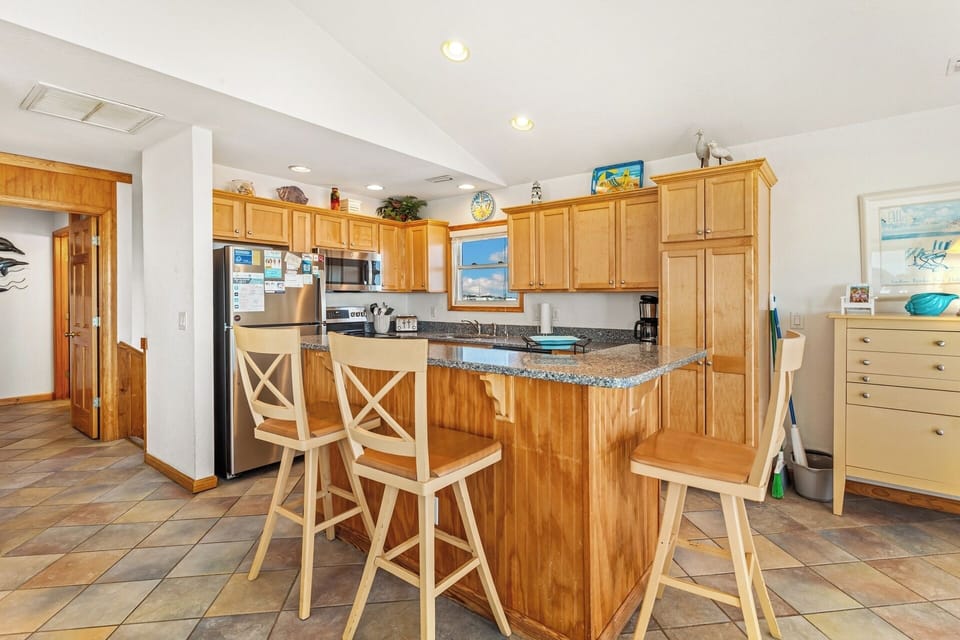 Whip up something delicious in the Kitchen with modern appliances.