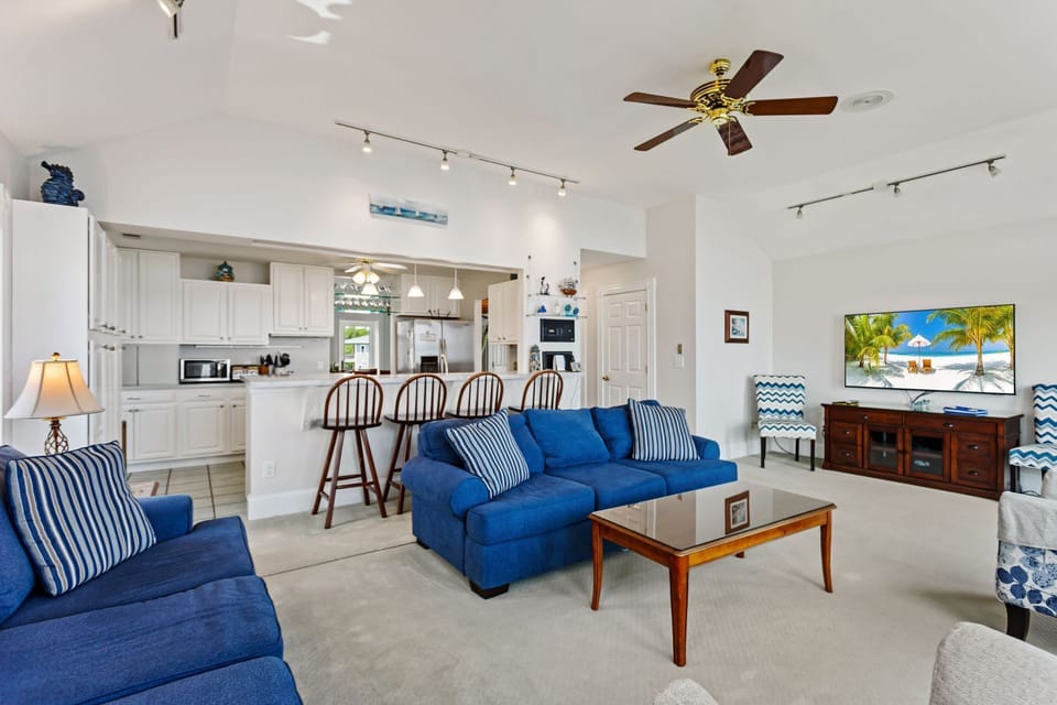 Living area with kitchen