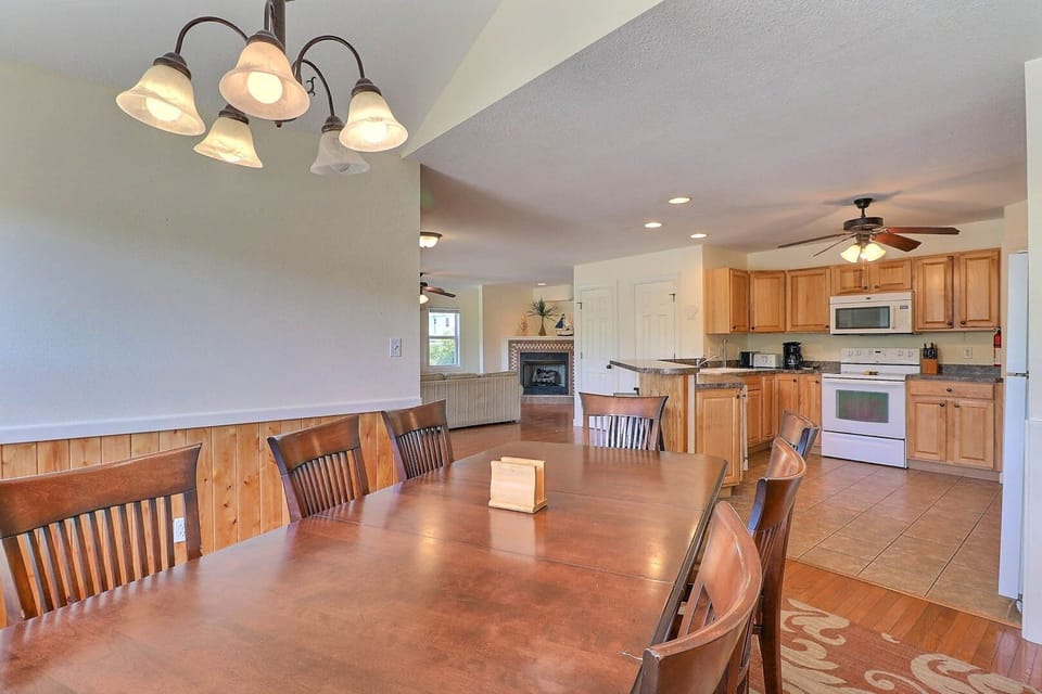 Eat together in the beautiful Dining Area.