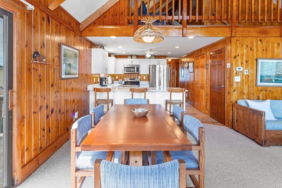 The Dining Area offers the perfect spot to enjoy a meal together in the sunlight.