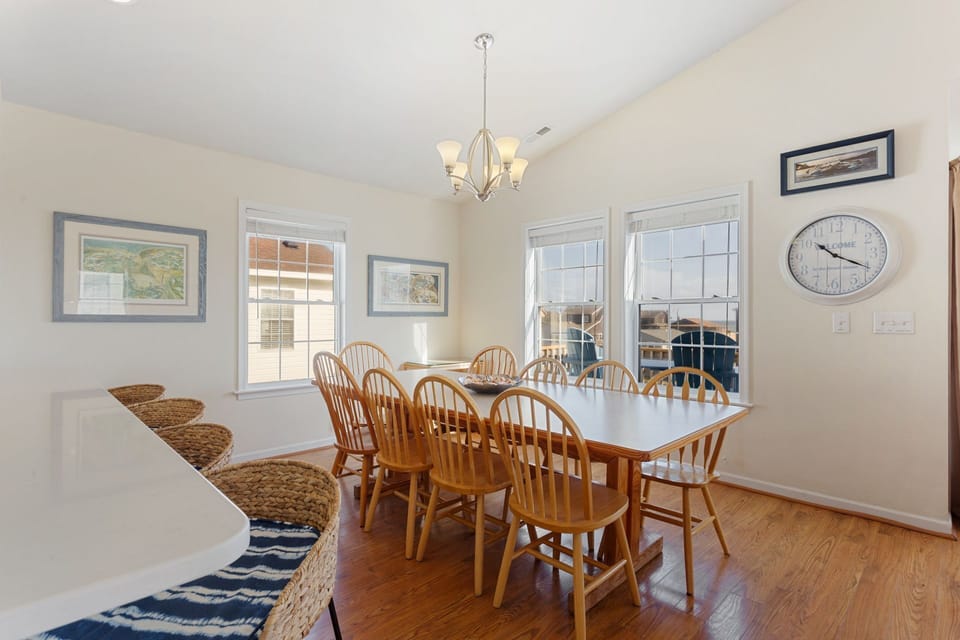 The Dining Area offers plenty of space to enjoy a delicious meal together.
