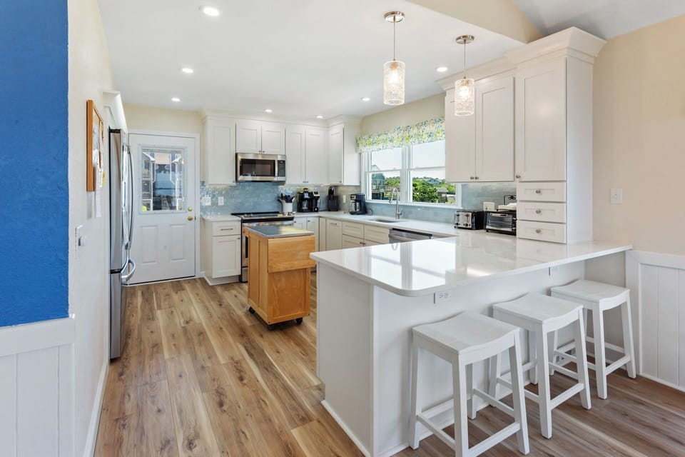 Whip up something delicious in the Kitchen with modern appliances.