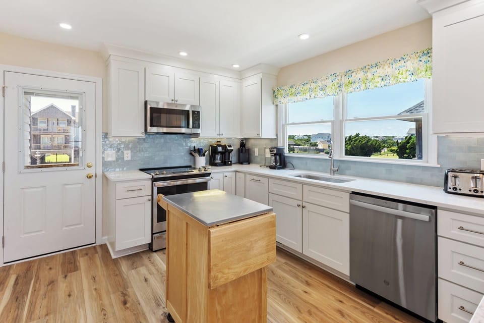 Whip up something delicious in the Kitchen with modern appliances.