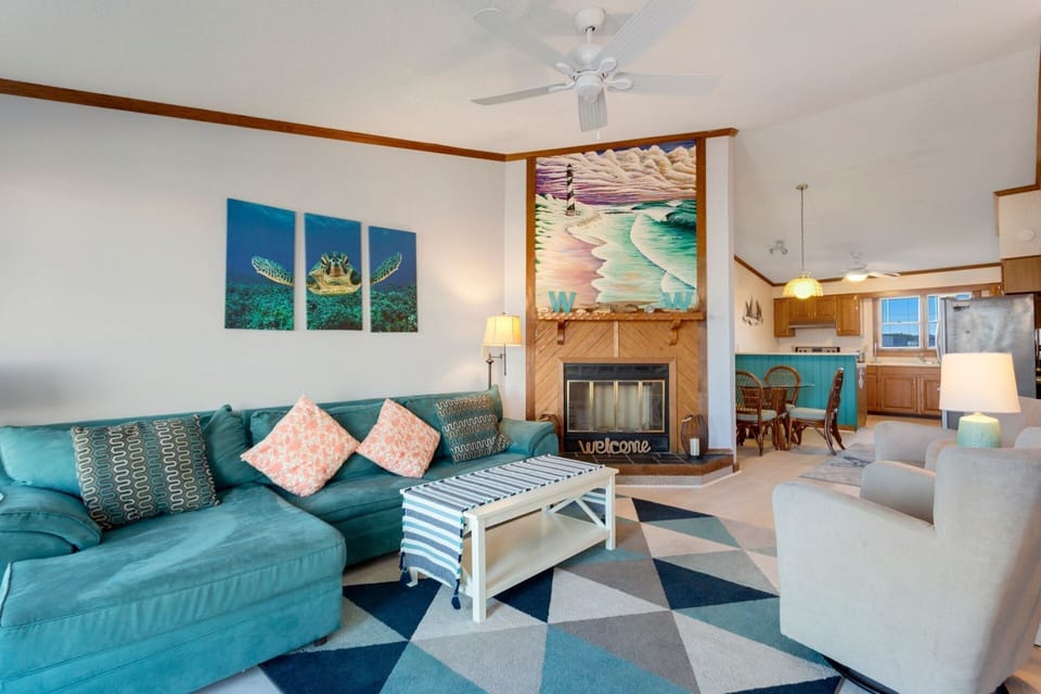 Living room area.
