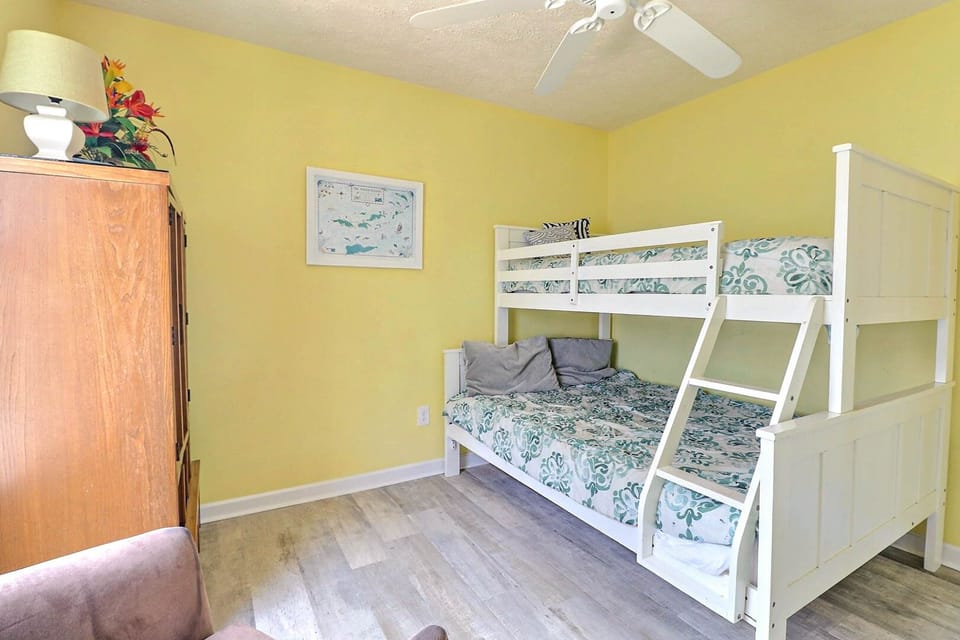 Get the kids settled into the Pyramid Bunk Bedroom for their own private space!