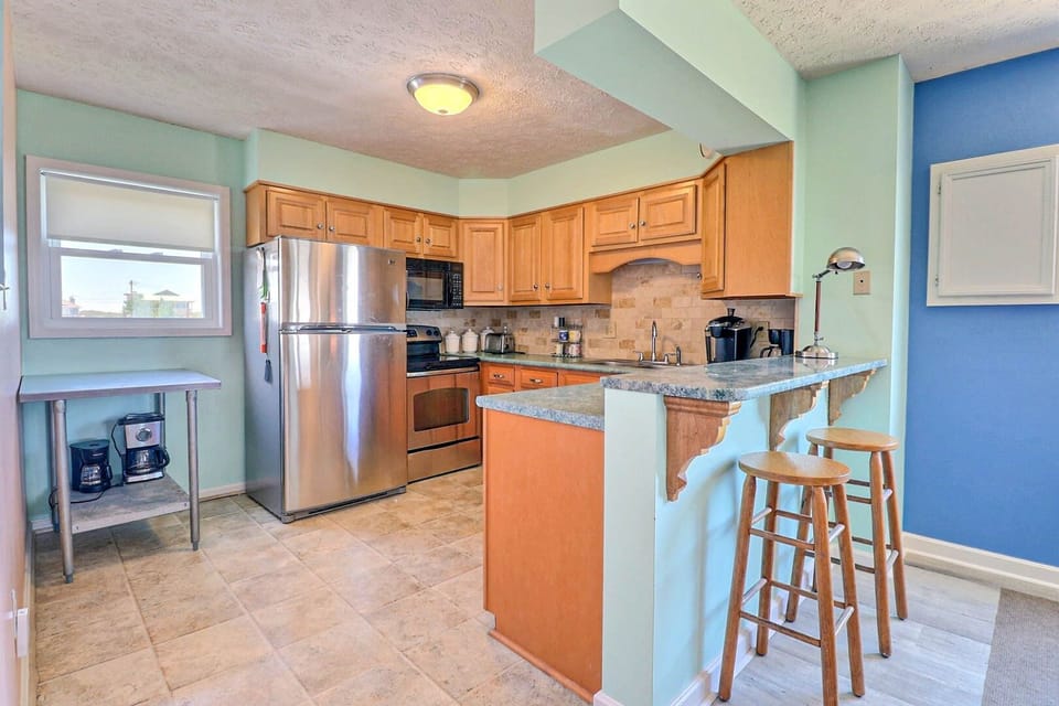 Whip up something delicious in the convenient Kitchen.