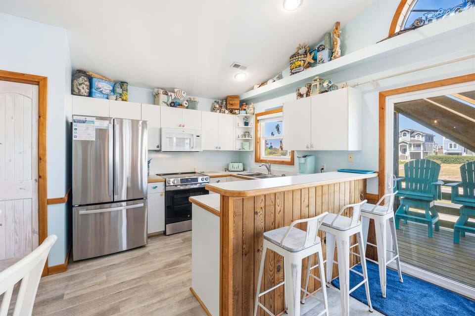 Whip up something delicious in the Kitchen with modern appliances.
