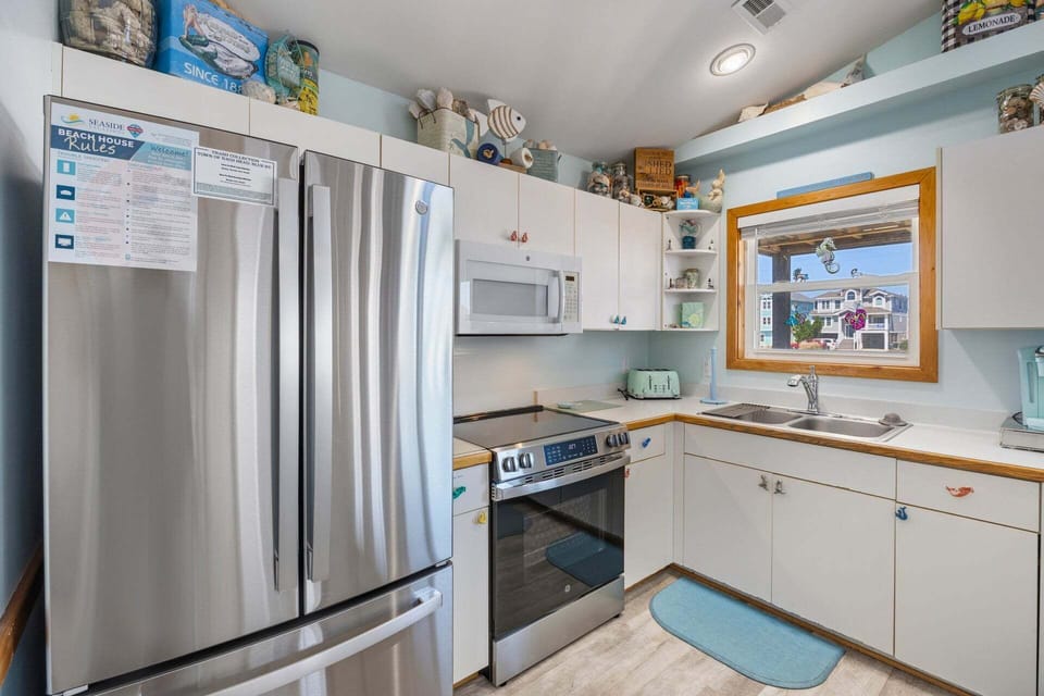 Whip up something delicious in the Kitchen with modern appliances.