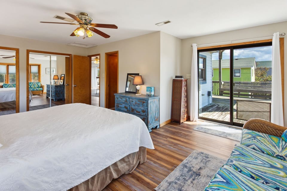 Get some rest in the Top-Level King Master Bedroom!
