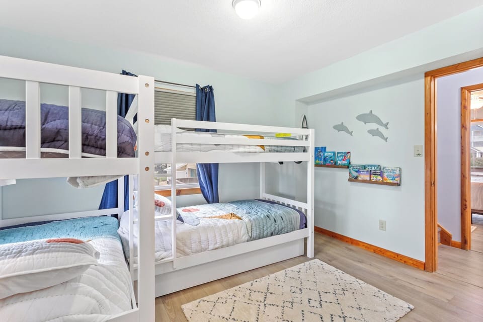 The Bunk Bedroom is ideal for giving the kids their own space.