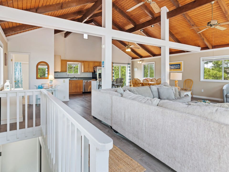 Top floor living area