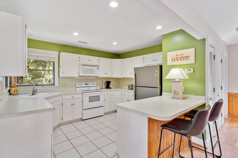 Top Level Kitchen Area.