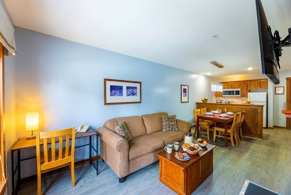 Living Room with sleeper sofa