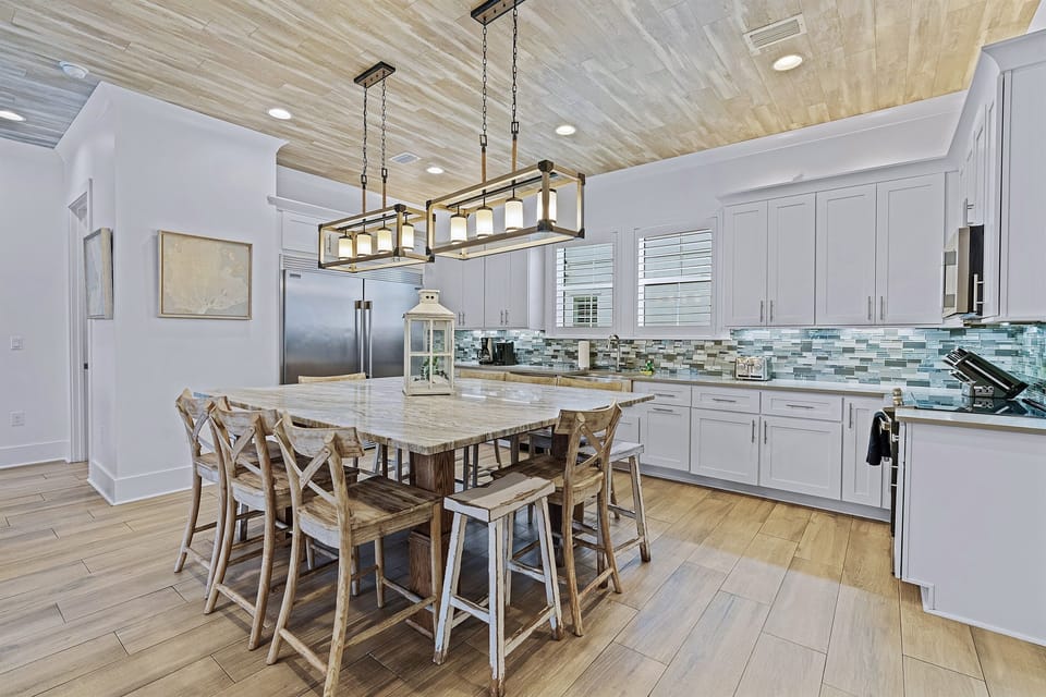 1st Floor - Kitchen and dining area