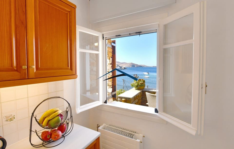 The view from the kitchen