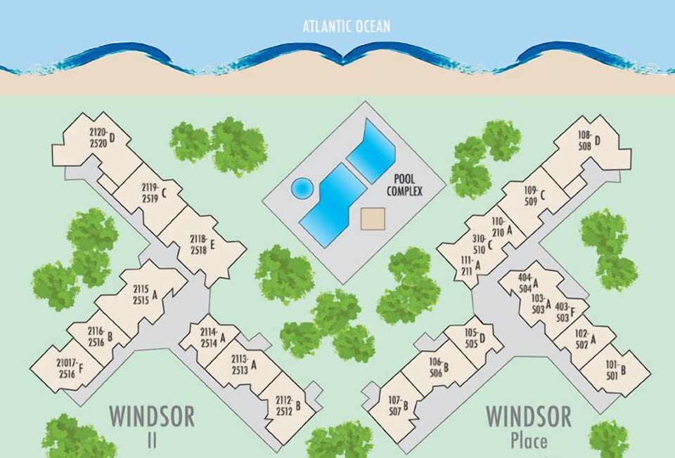 Windsor II & Windsor Place Property Map