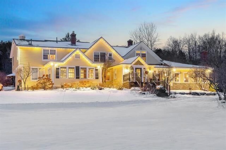 The Red Clover Inn Main House (winter)
