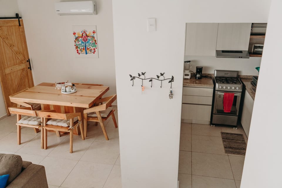Dinning room and kitchen
