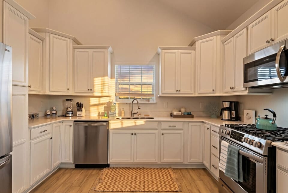 Another angle of the kitchen