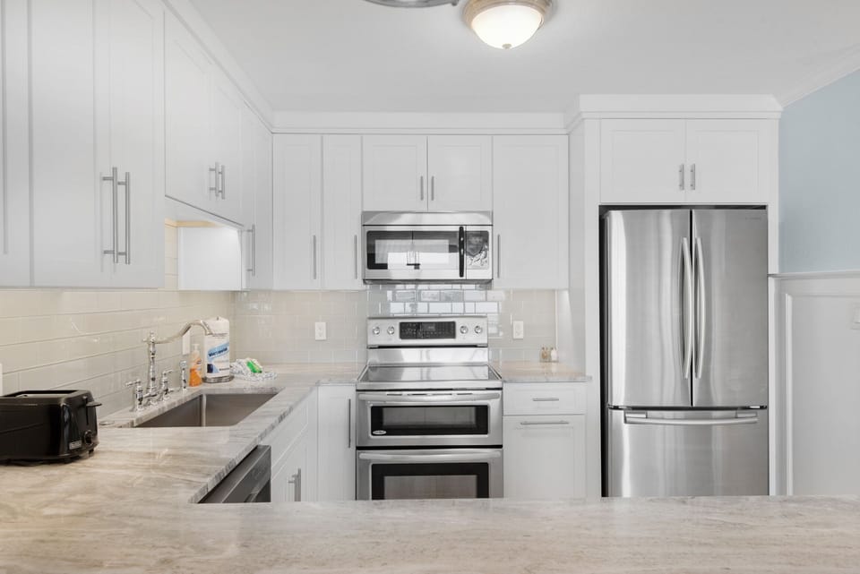 Stainless steel appliances