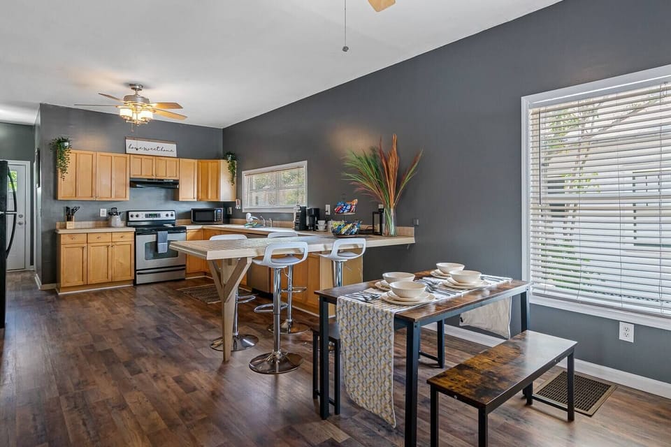 Never miss a story while getting the food ready! With our open space concept, you could bond with family and friends while making sure everyone would love the food they would eat! If you like this concept, send us a message!