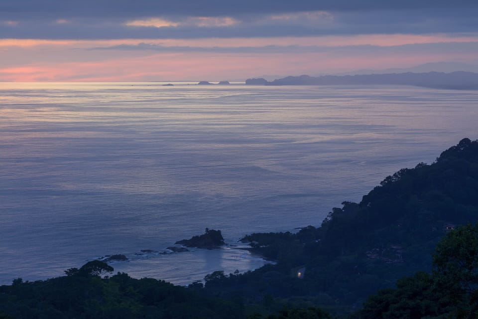 Looking Northwest from the porch to Manuel Antonio National Park