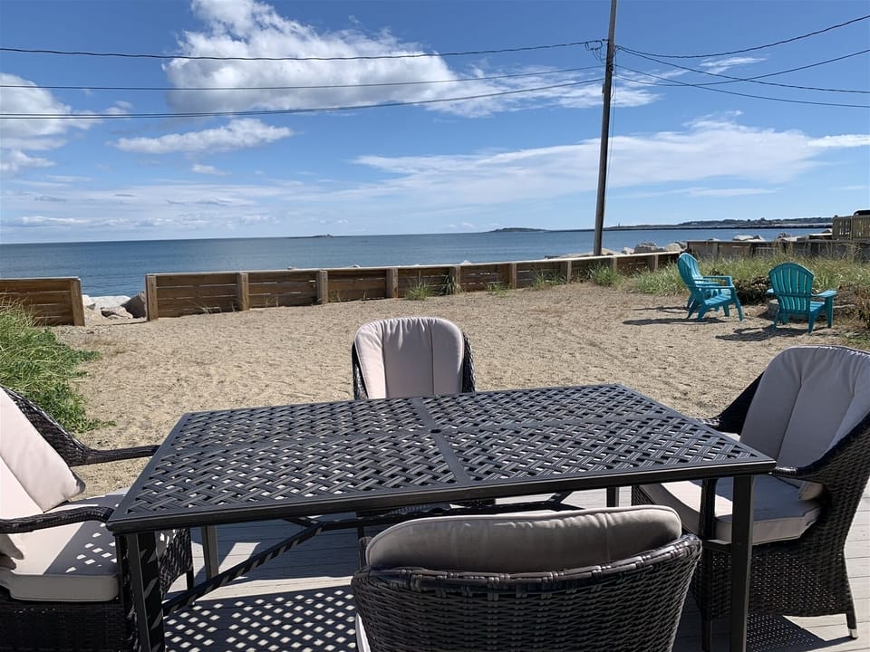 Ocean views from front porch
