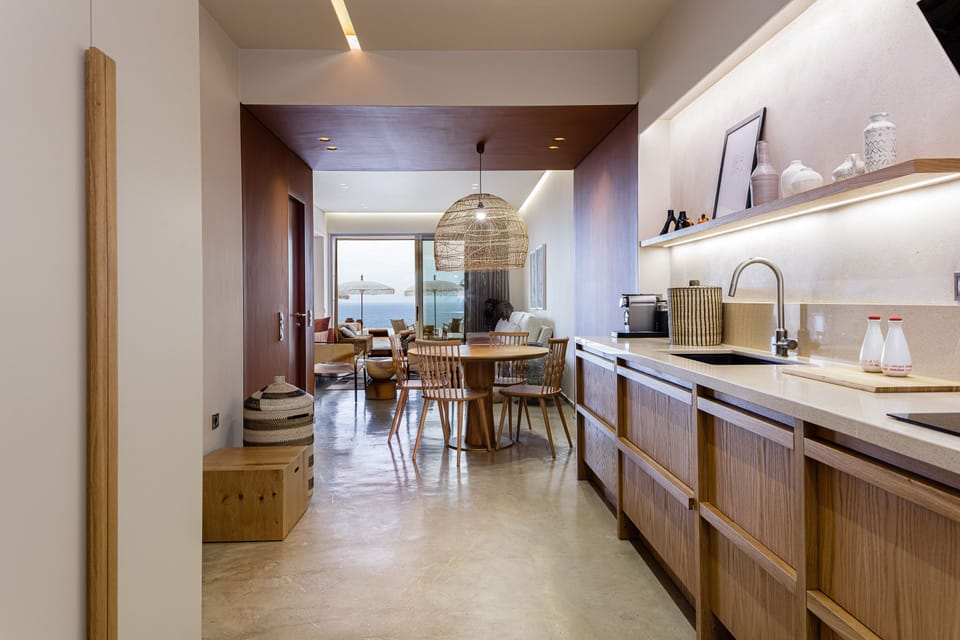 Features a fully equipped kitchen for culinary wonders.