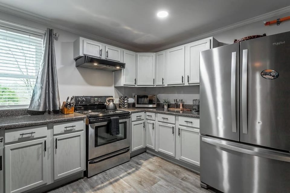 A great kitchen with all the necessities for cooking up something special.