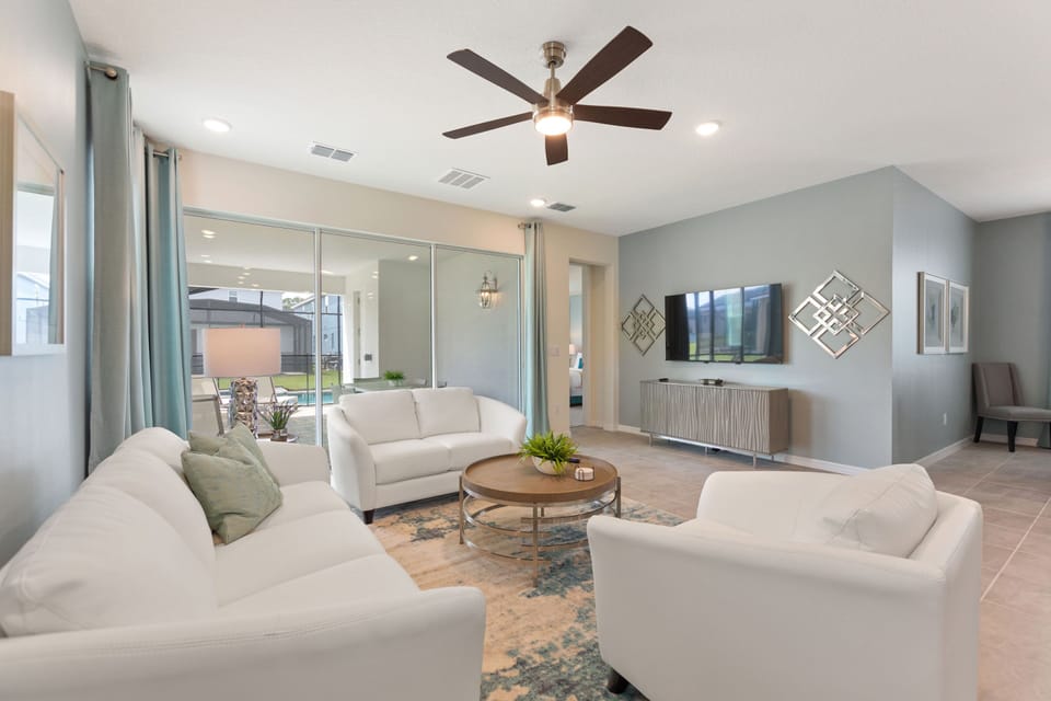 Cozy and relaxing living area