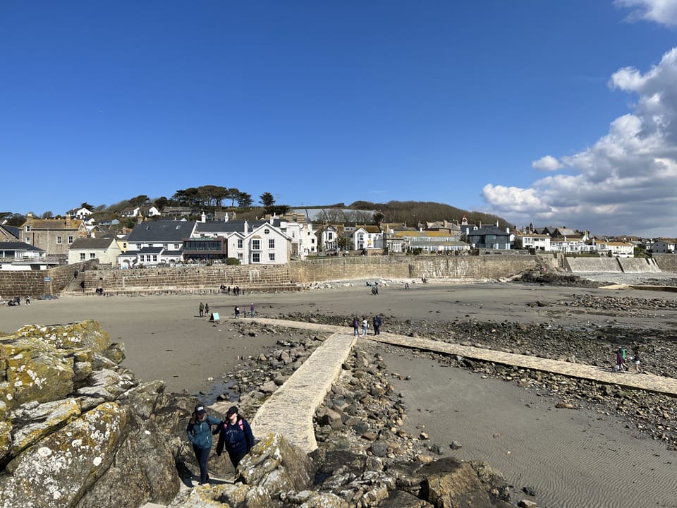 Looking back from Chapel Rock
