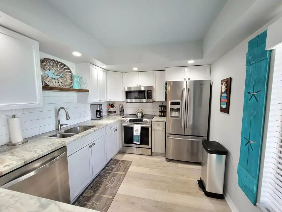 Remodeled kitchen