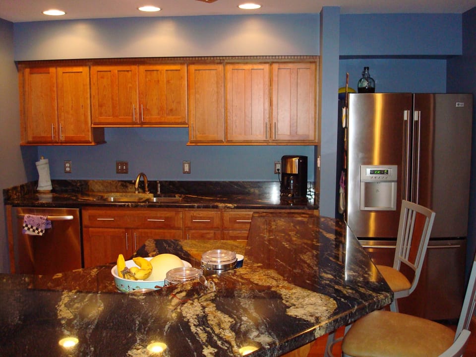 Large fully stocked Kitchen with stainless appliances