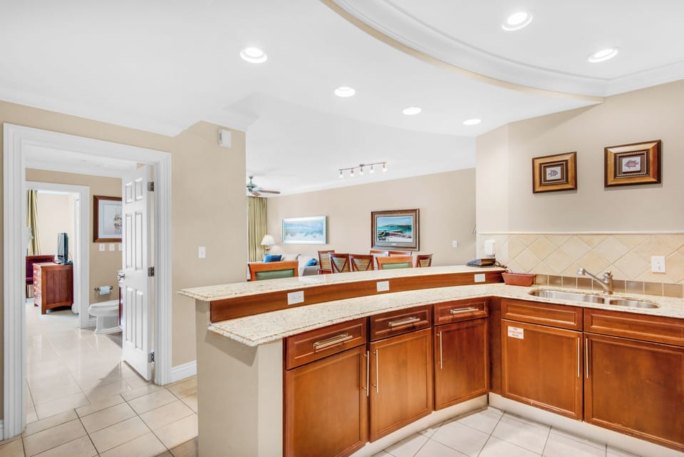 Plenty of counter space