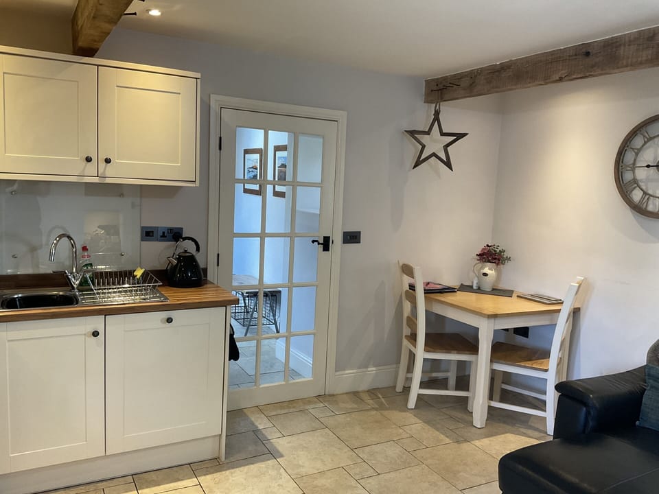 Kitchen and dining area